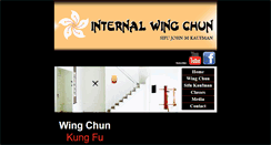 Desktop Screenshot of internalwingchun.com